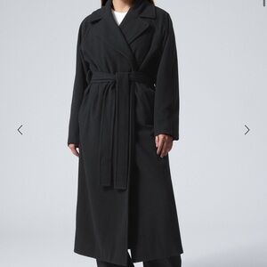 Weekday Kia Oversized Wool Blend Coat